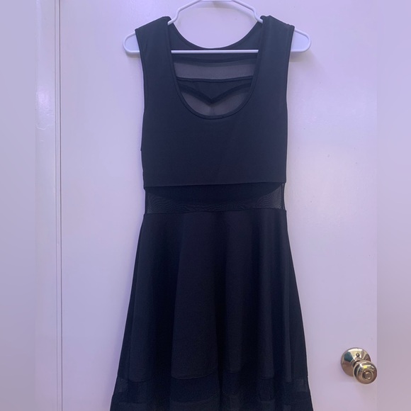 Zeagoo Sheer Mesh Cutout Dress - Picture 3 of 5